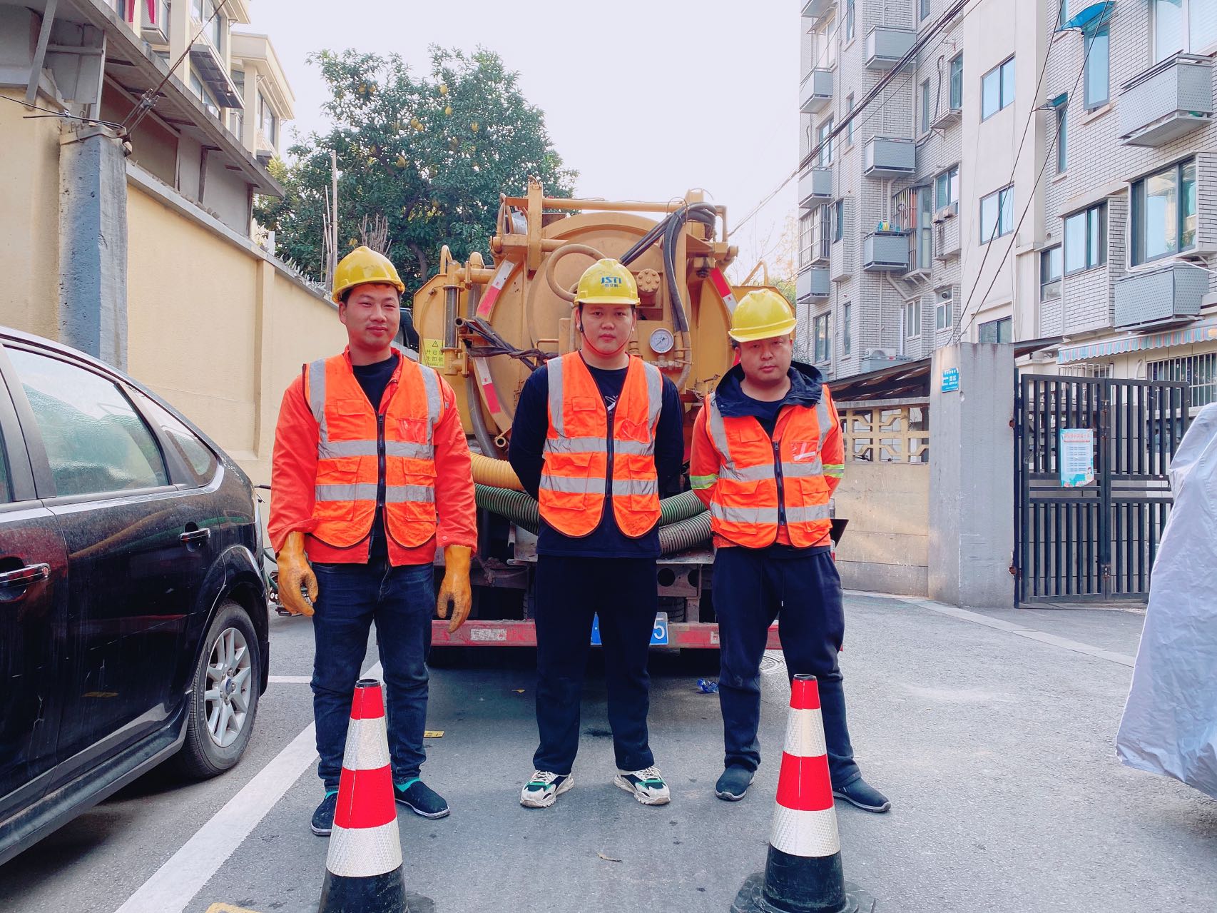 龙潭南京某小区管道清淤检测施工